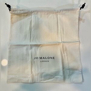 Jo Malone Cream Drawstring Bag_NWT